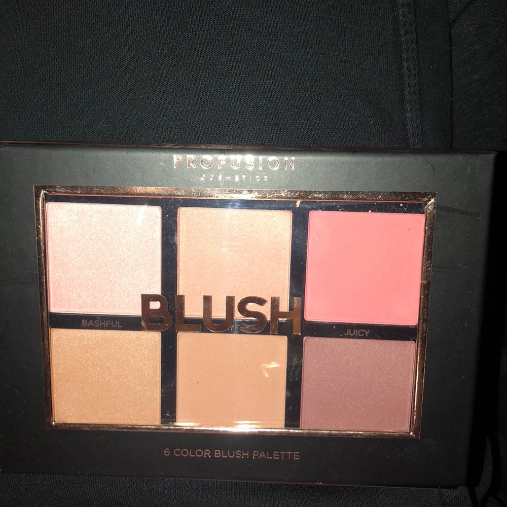 Profusion 6-color blush palette